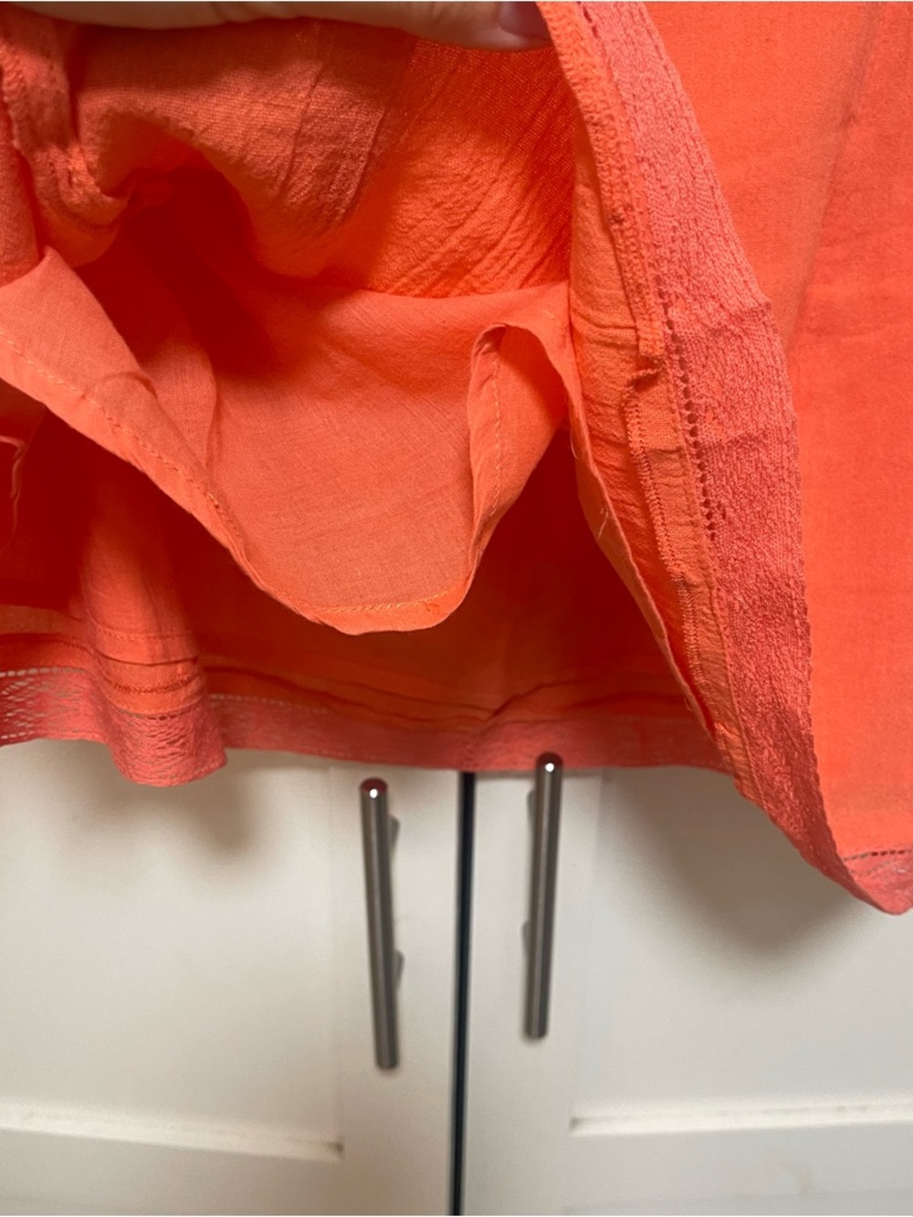 Free People Sundew Skirt Set Fusion Coral Sz L NWT - Picture 11 of 16